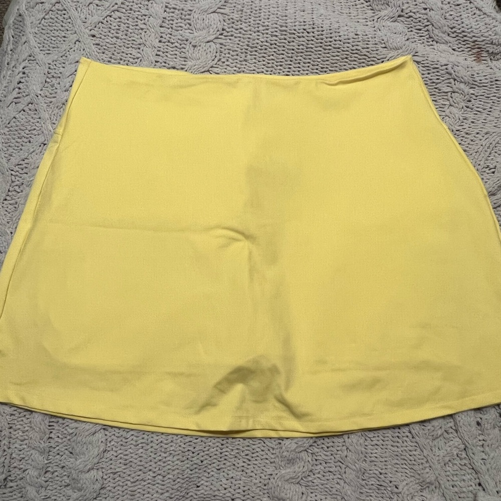 Girlfriend Collective Lemon Skort size XXL